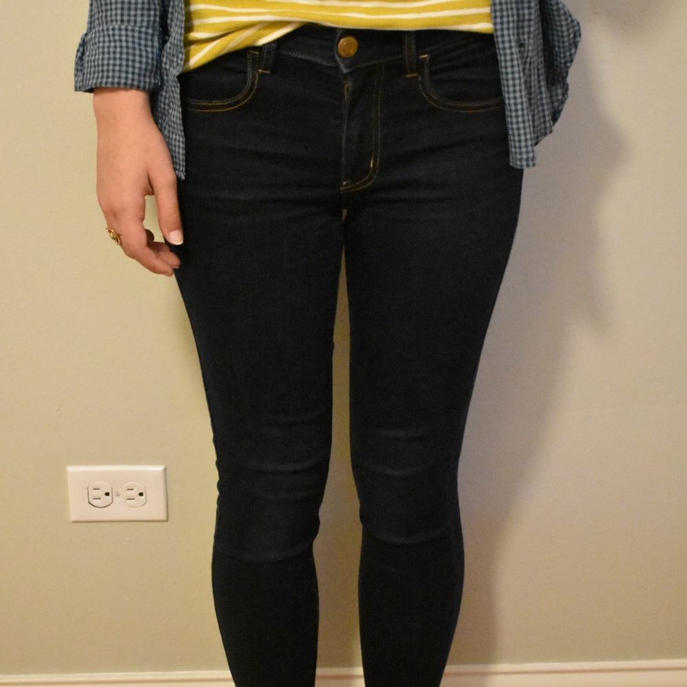 American Eagle jeggings.